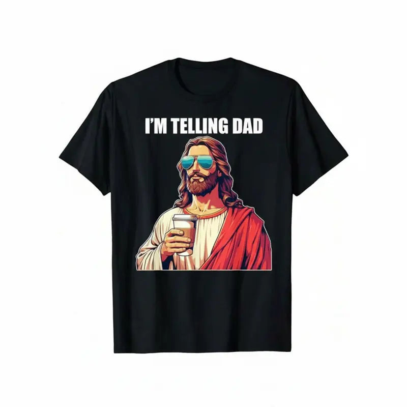 "I'm Telling Dad" Graphic T-Shirt - Funny Sarcastic Toddler Tee
