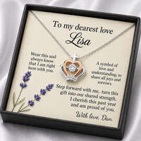 Personalized Name Necklace for Wife Girlfriend - Free Engraving & Gift Box