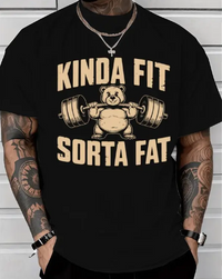 Funny Weightlifting Bear Tee