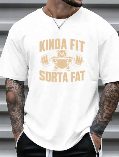 Funny Weightlifting Bear Tee