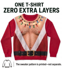 Santa Bare - Chest Sweater