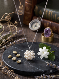 Cluster Pearl Ball Pendant Necklace, Luxury Self-Reward Jewelry for Women, Elegant Multi-Pearl Necklace Gift for Yourself