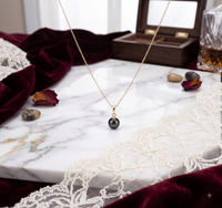 Personalized Love Necklace for Wife or Girlfriend, Custom Name Necklace Gift with Message Card, Anniversary Birthday Jewelry Gift for Her