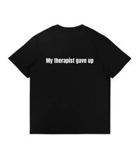 Beyond Help Sarcastic Quote Graphic Tee