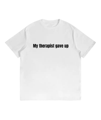 Beyond Help Sarcastic Quote Graphic Tee