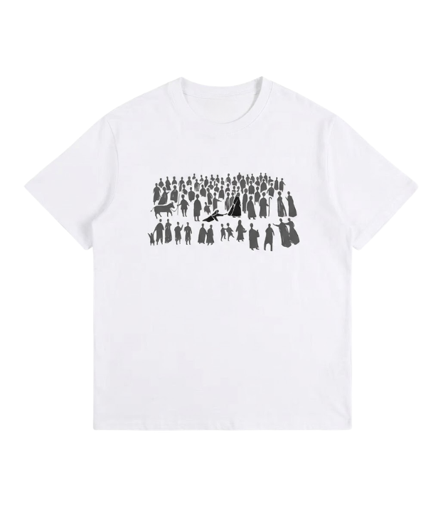 "By His Wounds We Are Healed" Women's Christian Graphic T-Shirt