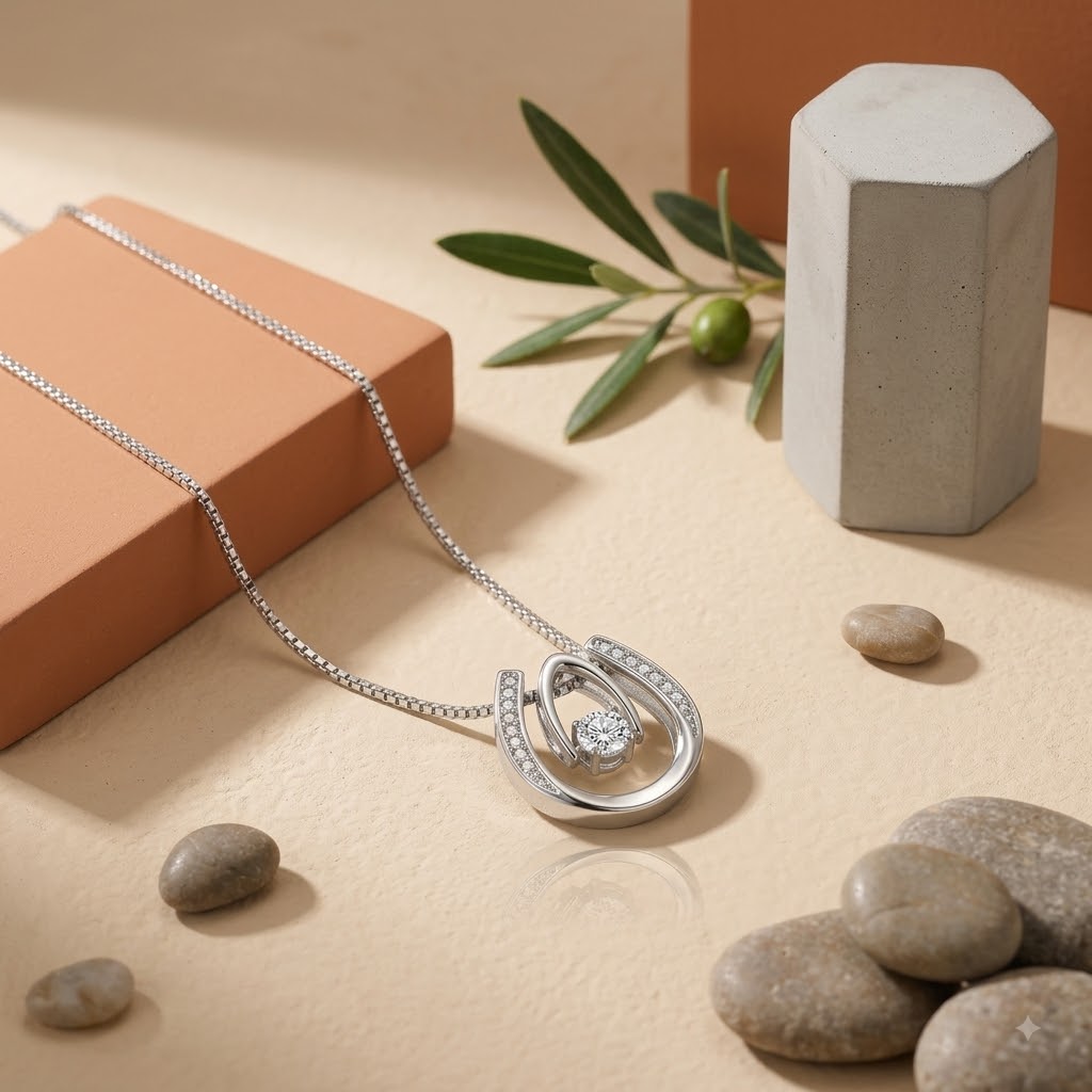 Personalized Name Necklace for Wife Girlfriend - Free Engraving & Gift Box