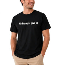 Beyond Help Sarcastic Quote Graphic Tee