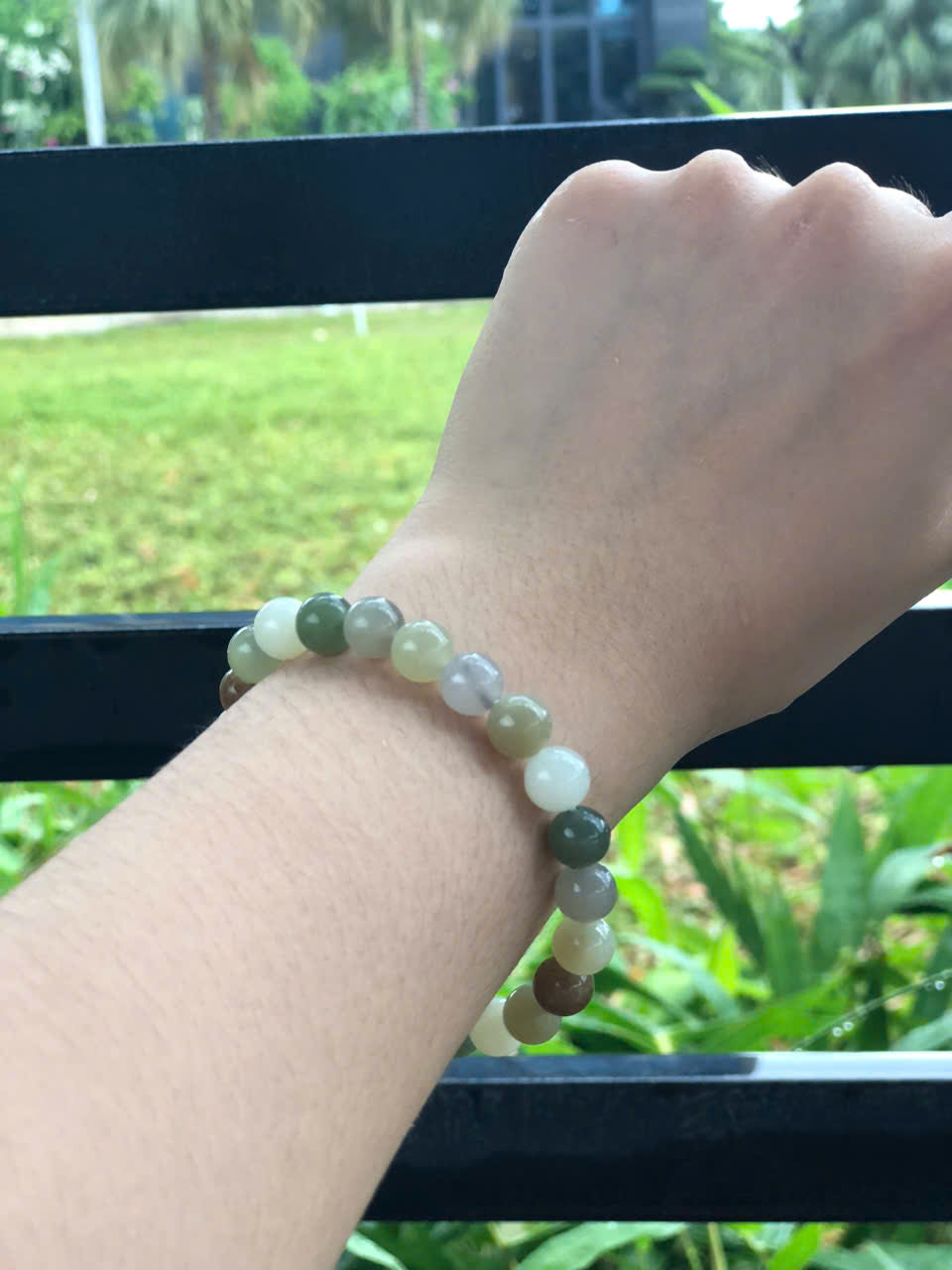 HETIAN JADE BRACELET, REAL JADE BRACELET, BEADED BRACELET FOR WOMEN, JEWELRY GIFT