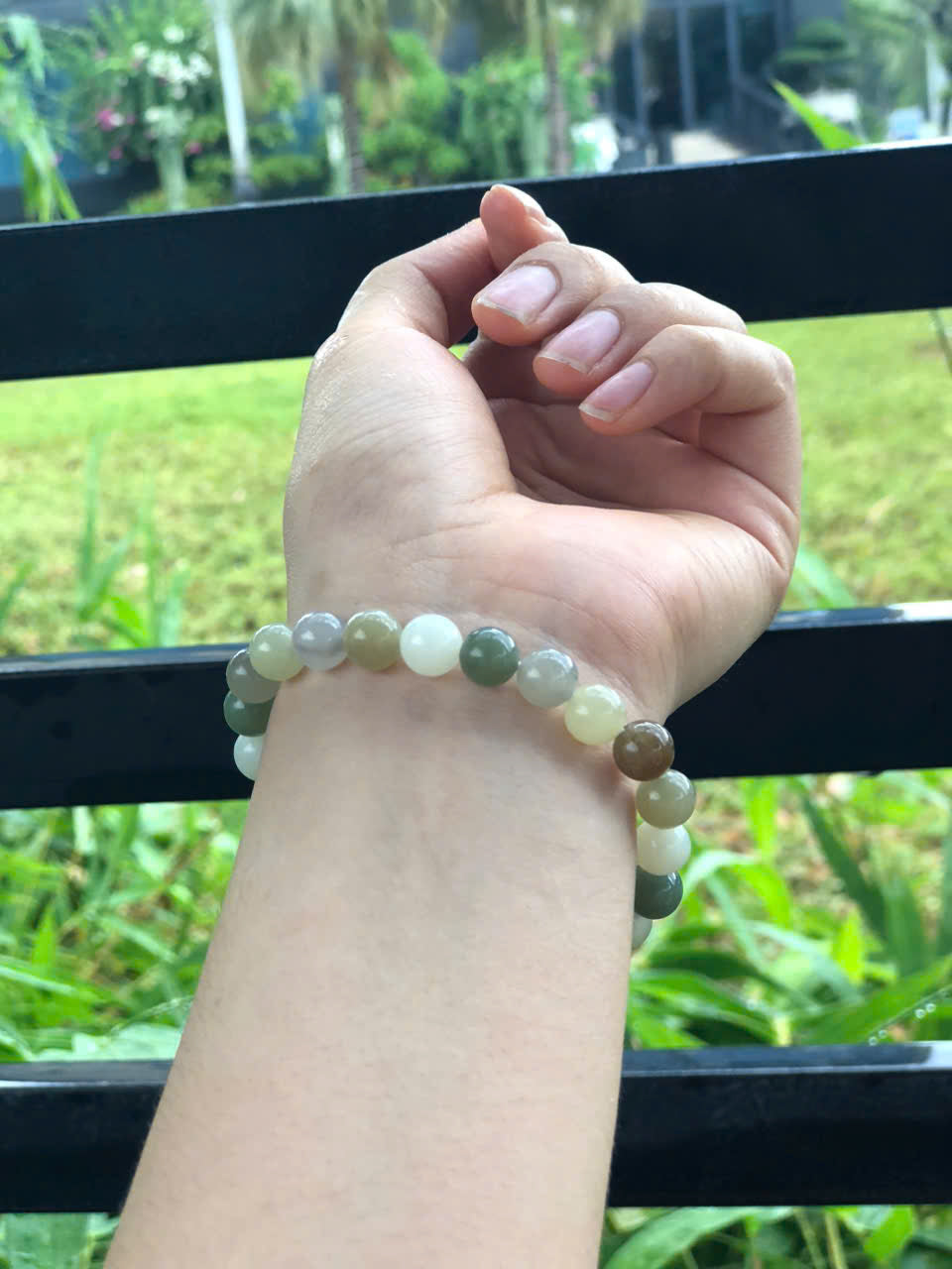 HETIAN JADE BRACELET, REAL JADE BRACELET, BEADED BRACELET FOR WOMEN, JEWELRY GIFT