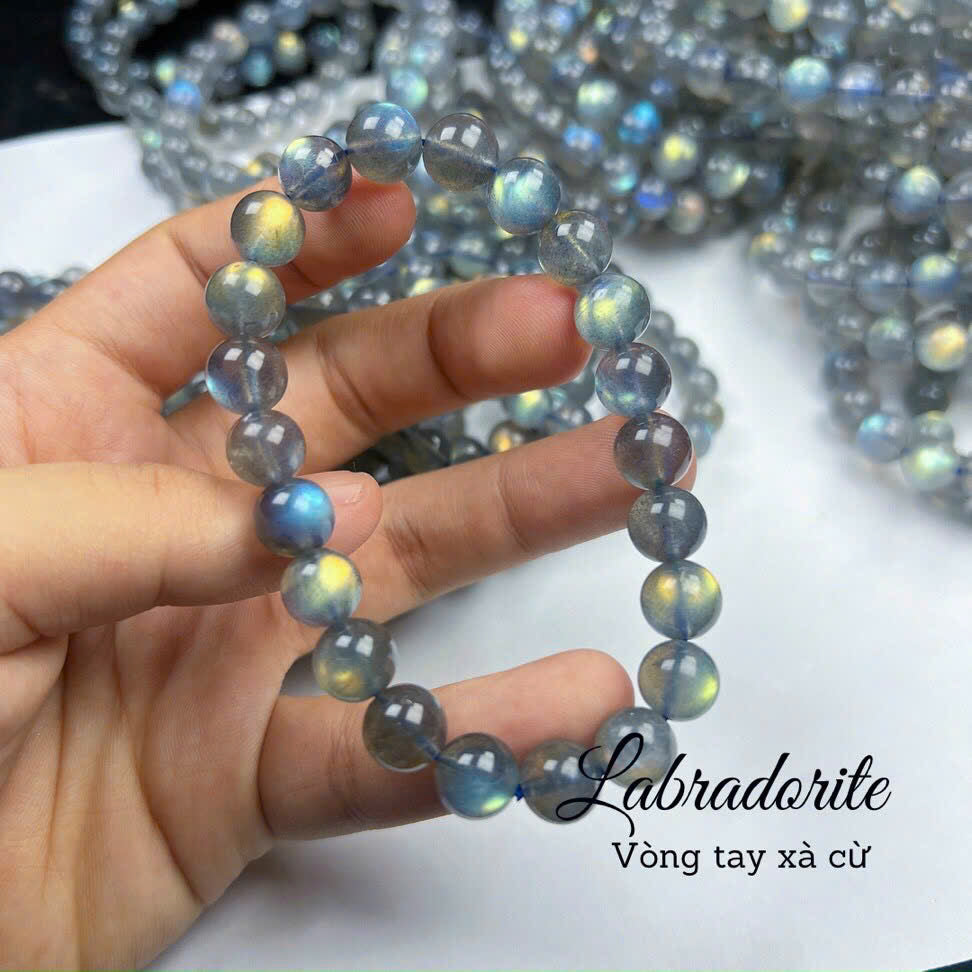 BLUE FLASH AAA LABRADORITE BRACELET, RAINBOW LABRADORITE STONE, NATURAL STONE BEADS BRACELET FOR GIFT 8MM, 10MM