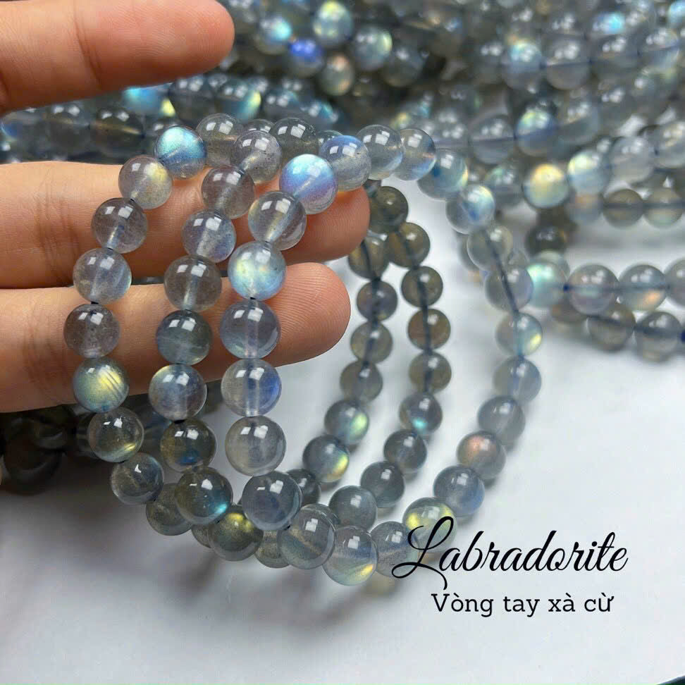 BLUE FLASH AAA LABRADORITE BRACELET, RAINBOW LABRADORITE STONE, NATURAL STONE BEADS BRACELET FOR GIFT 8MM, 10MM