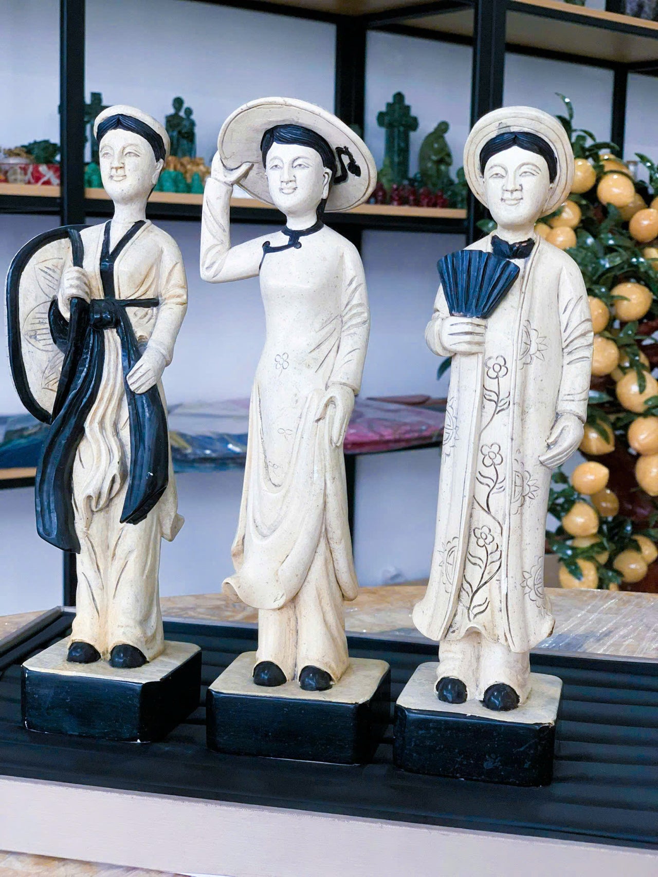 COLLECTION OF VIETNAMESE TRADITIONAL STATUE, FINGURE STONE VIETNAMESE, HANDCRAFTED STATUES FROM DIFFERENT REGION OF VIETNAM, VIETNAMESE GIFT, VIETNAMESE HANDICRAFT